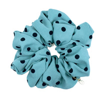 Oversized Hair Scrunchies - Polka Breeze