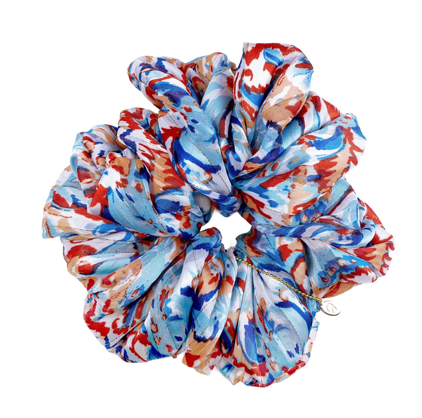 Oversized Hair Scrunchies - Riviera Dreams