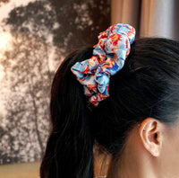 Oversized Hair Scrunchies - Riviera Dreams