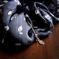 Oversized Hair Scrunchies - Lunar Tide