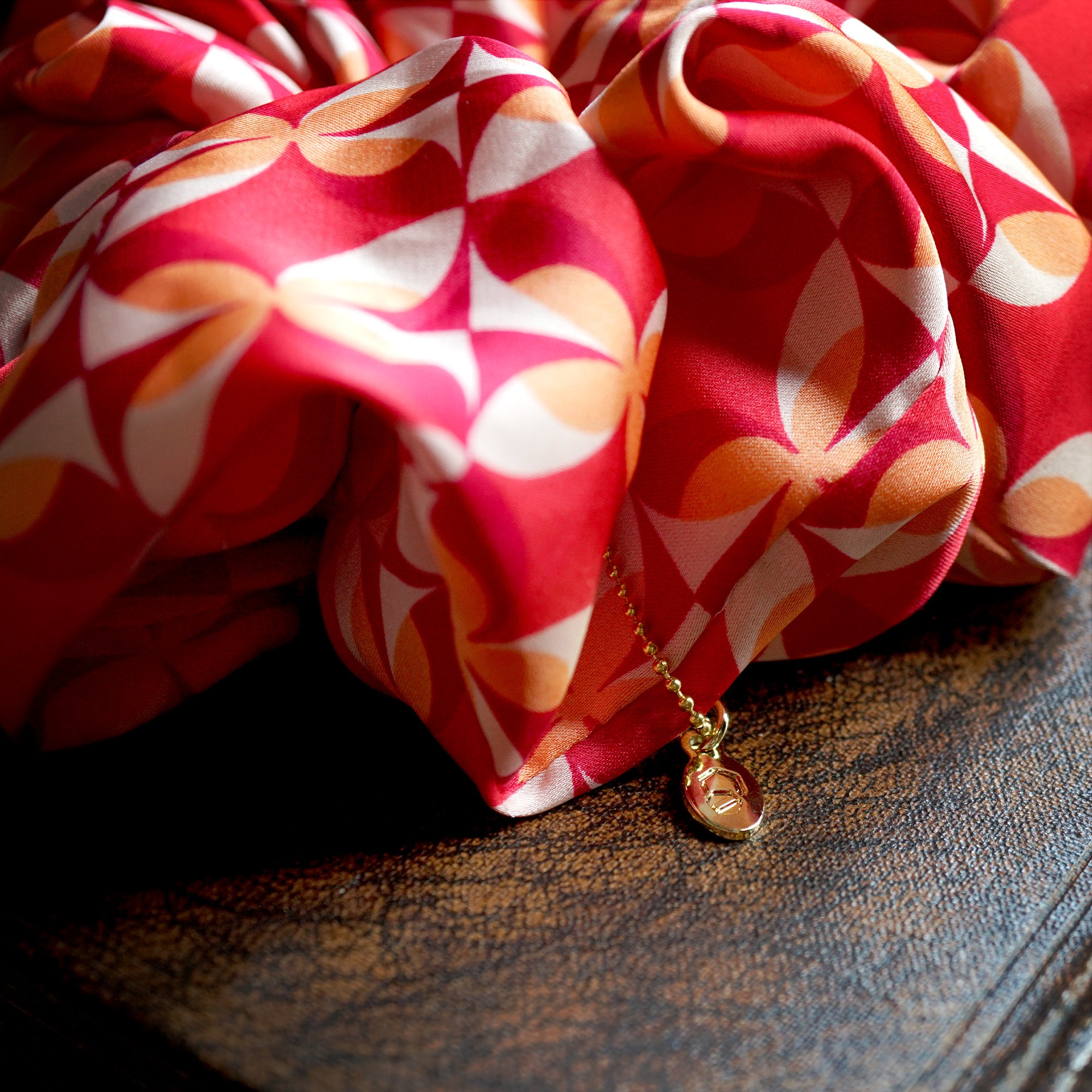 Oversized Hair Scrunchies - Candy Kaleidoscope