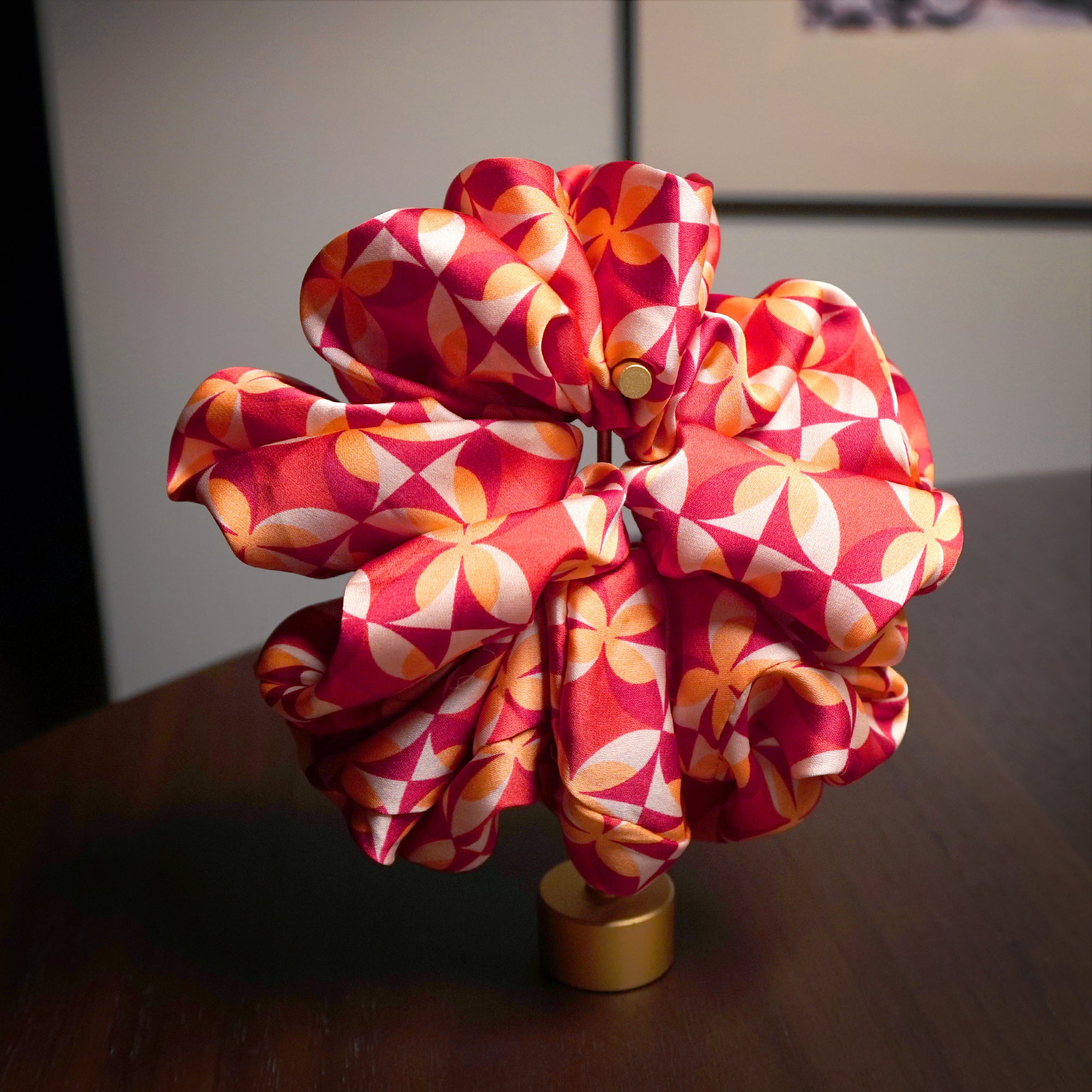 Oversized Hair Scrunchies - Candy Kaleidoscope
