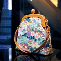 Jupiter Clasp Shoulder Bag - Natsume