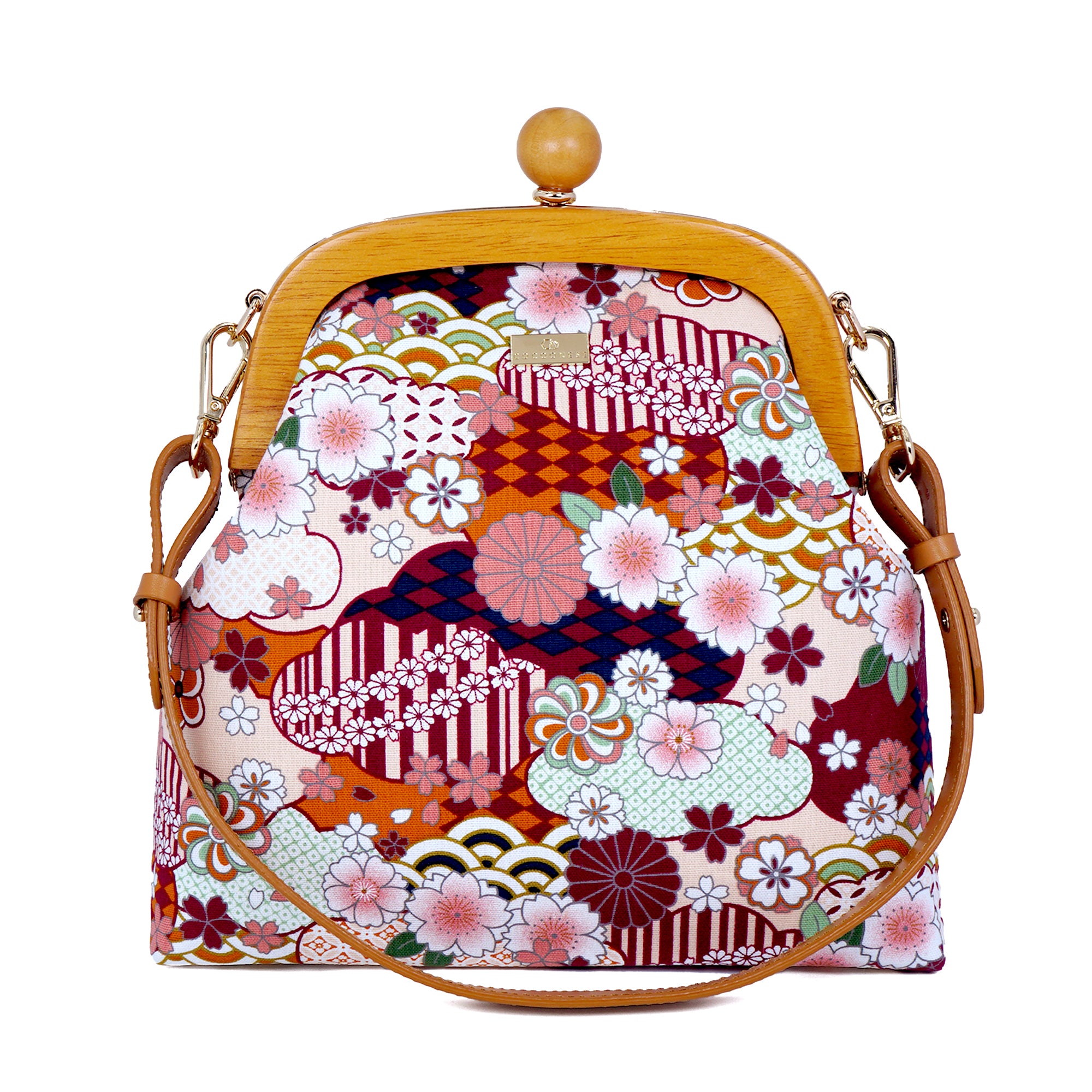 Jupiter Clasp Shoulder Bag - Natsume