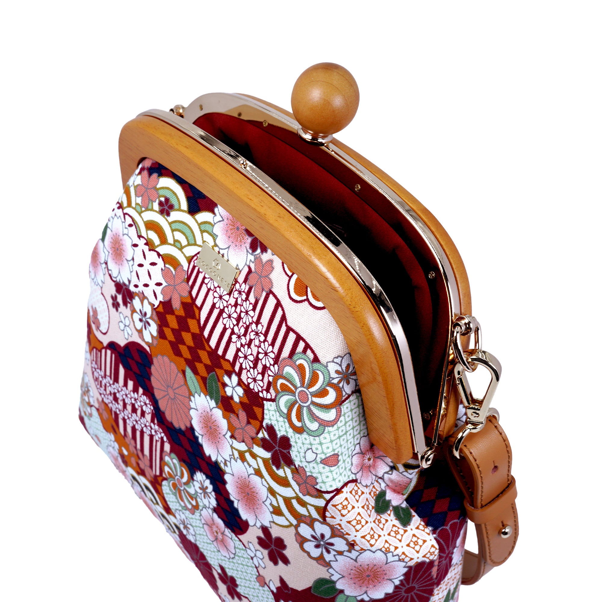 Jupiter Clasp Shoulder Bag - Natsume