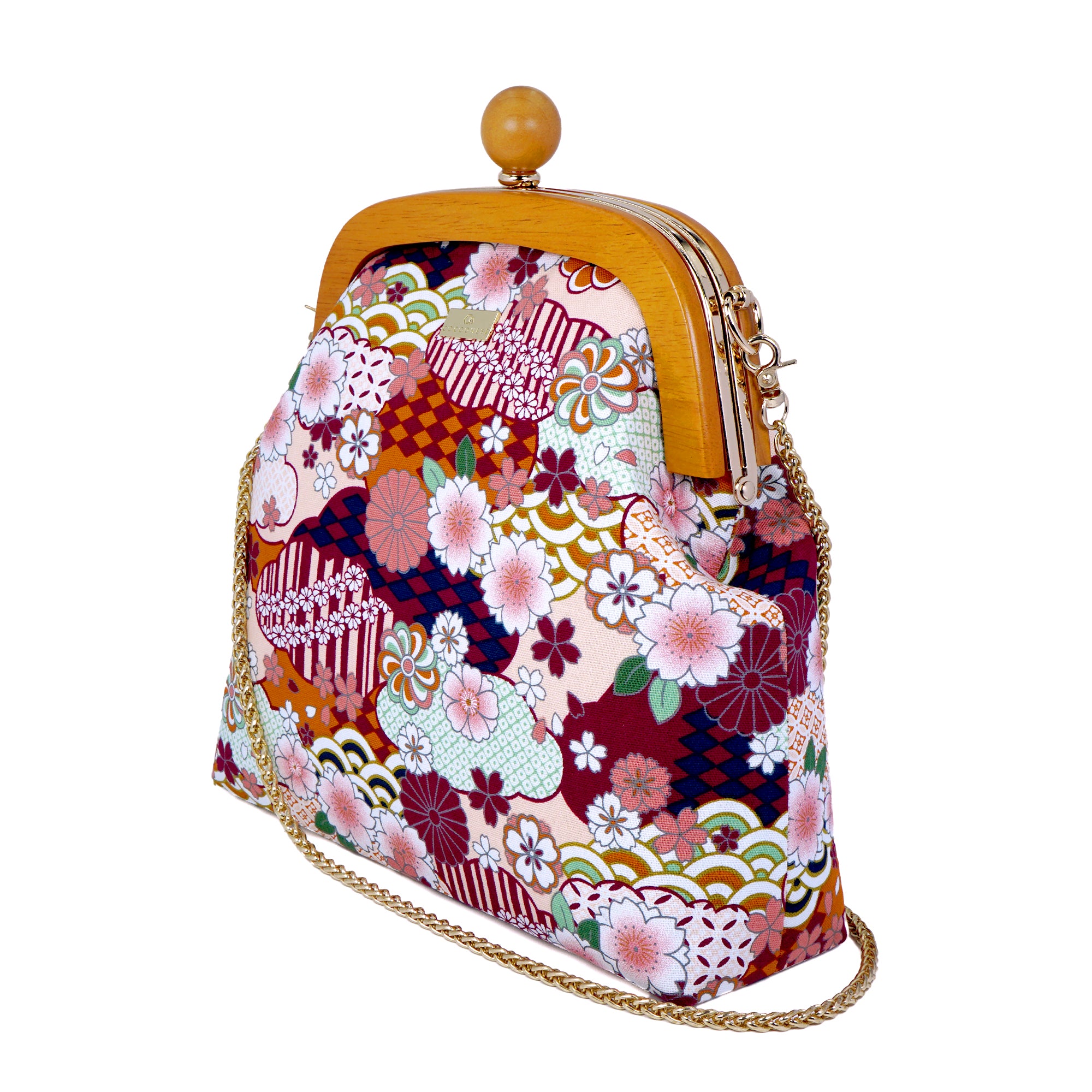 Jupiter Clasp Shoulder Bag - Natsume
