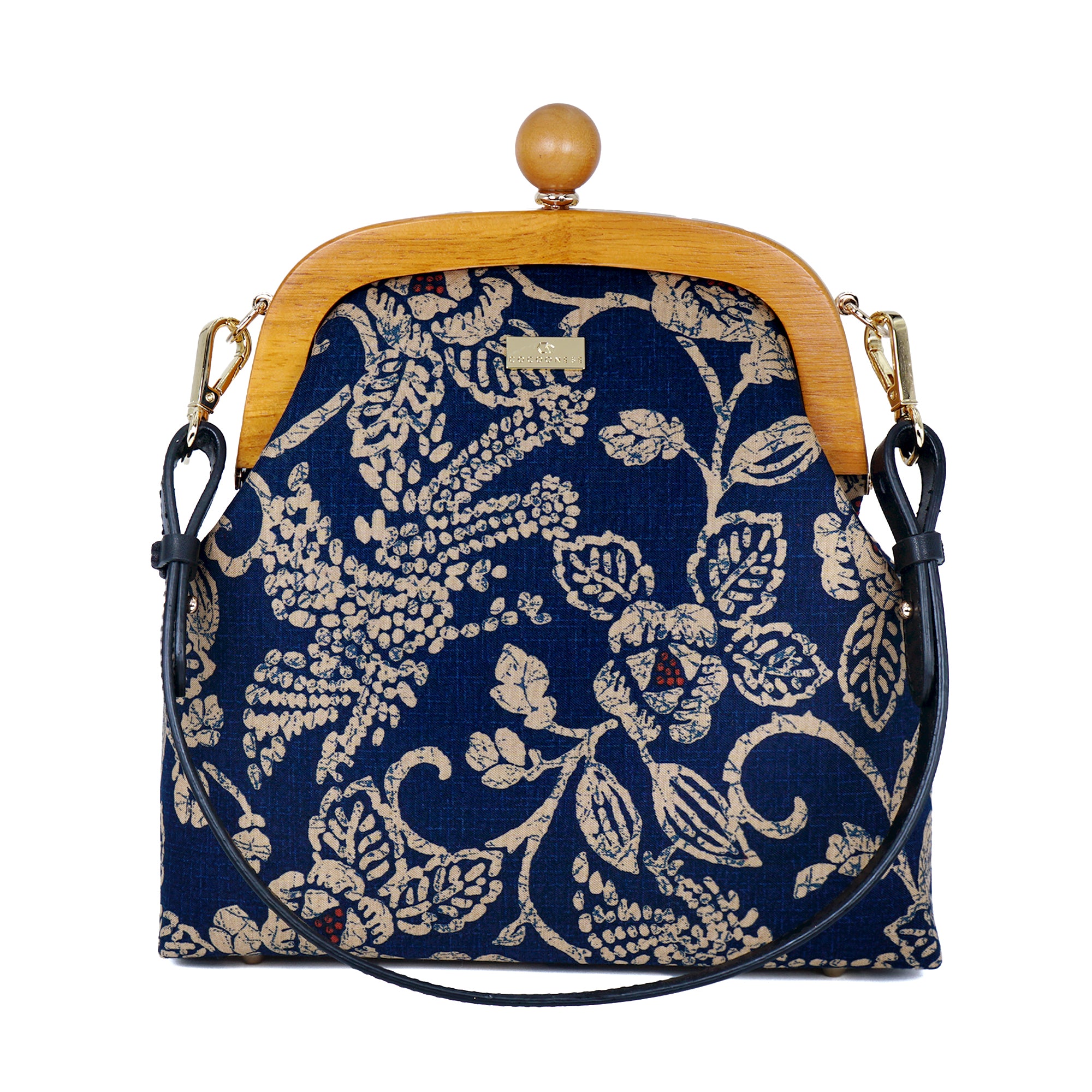 Jupiter Clasp Shoulder Bag - Rome Rose