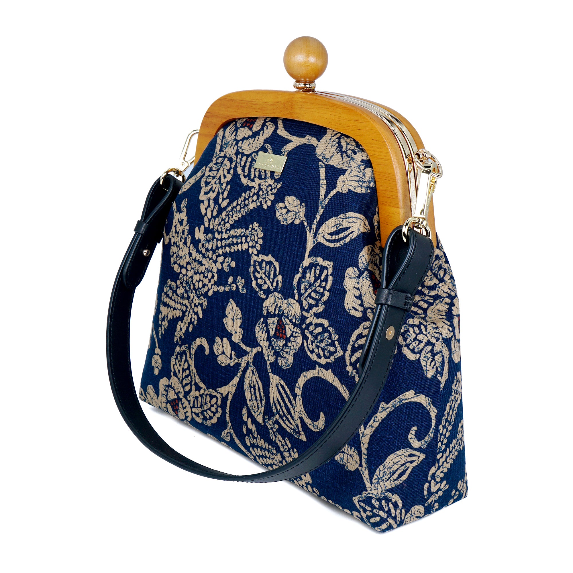 Jupiter Clasp Shoulder Bag - Rome Rose