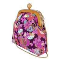 Jupiter Clasp Shoulder Bag - Sakura Clouds
