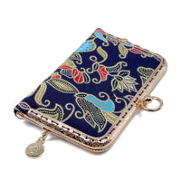 Kiss Clasp Card Holder - Airline Batik