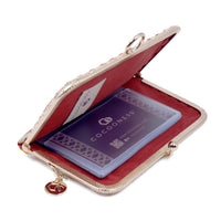 Kiss Clasp Card Holder - Airline Batik