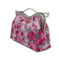 Dual Lock Metal Handle Bag - Rose of Versailles