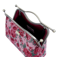 Dual Lock Metal Handle Bag - Rose of Versailles