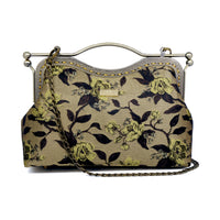 Dual Lock Metal Handle Bag - Shanghai Garden