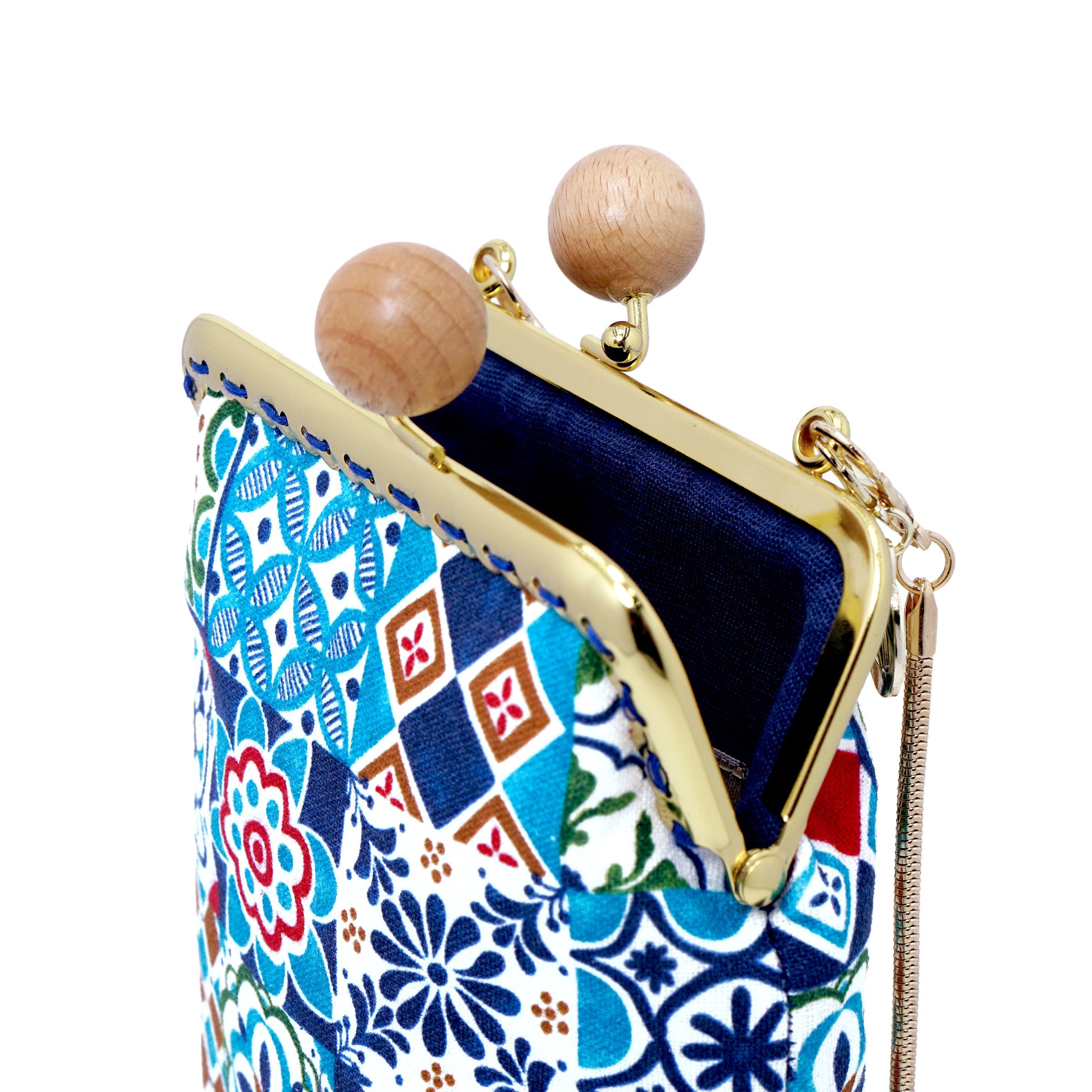 Cell Phone Purse - Peranakan Tiles