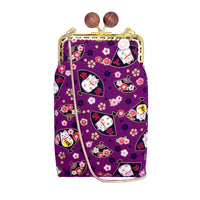 Cell Phone Purse - Maneki Neko