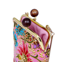 Cell Phone Purse - Pink Trumpet