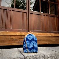 Phone Wallet - Shibori Wavy