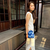 Phone Wallet - Shibori Wavy