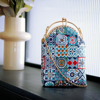Phone Wallet - Peranakan Tiles