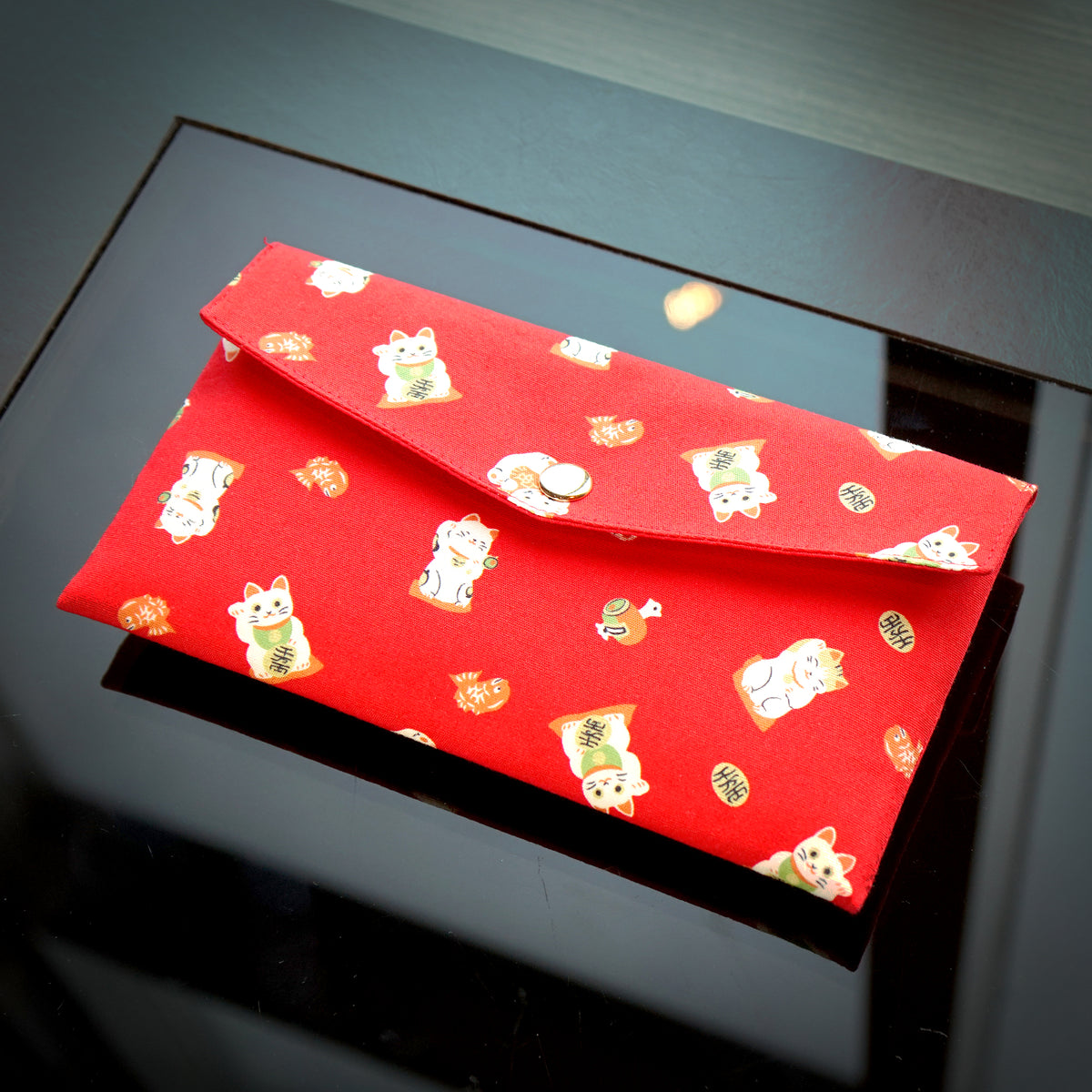 Red Packet Organizer - Fortune Cat