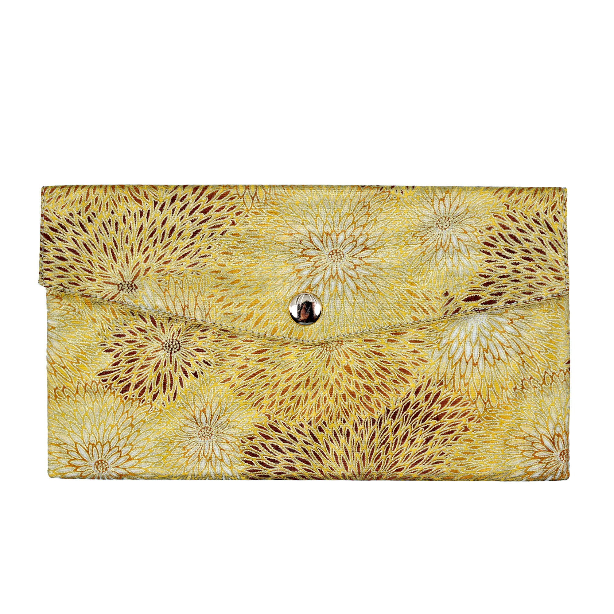 Red Packet Organizer - Golden Floral Array