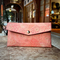 Red Packet Organizer - Golden Floral Array