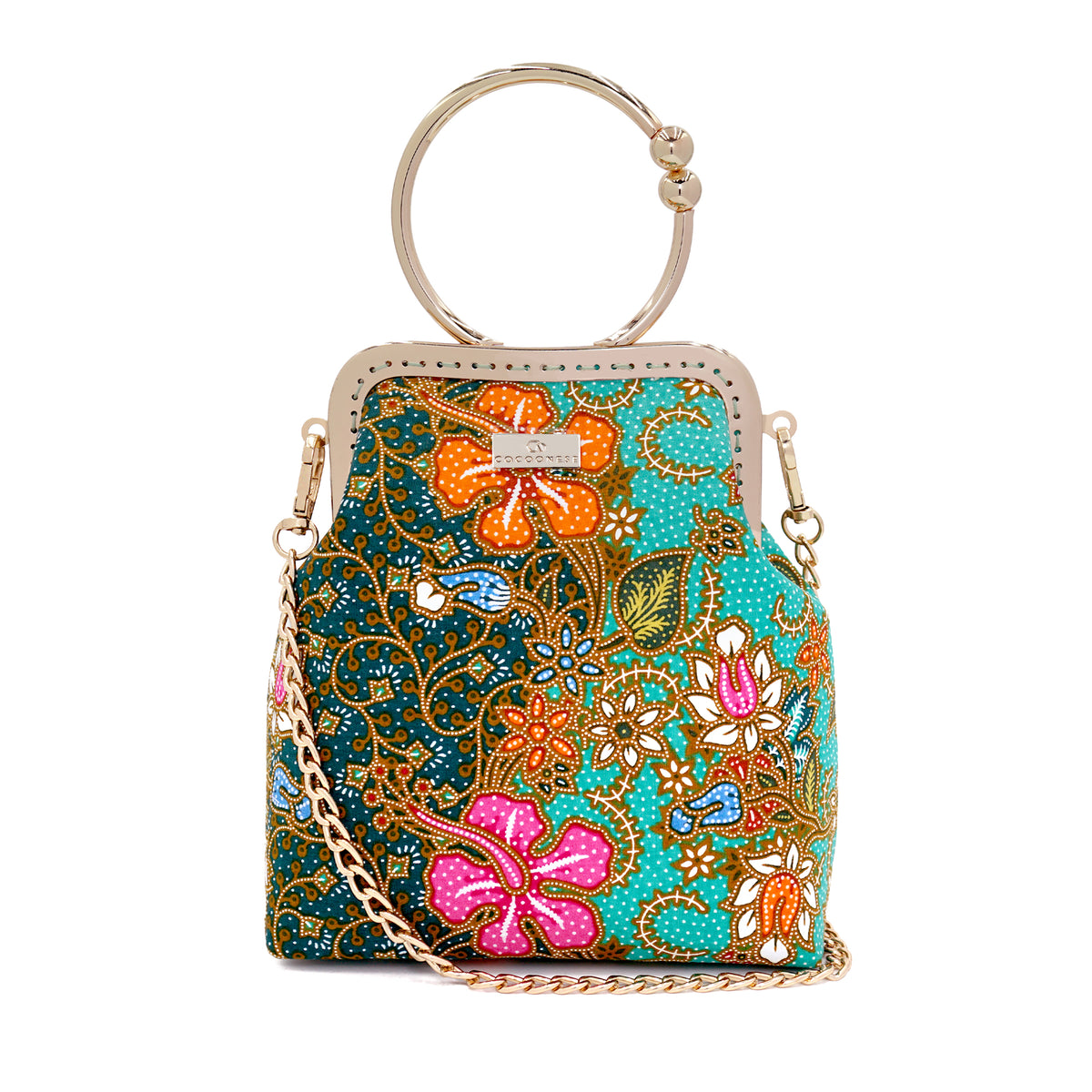 Ring Handle Chain Bag - Pesisir