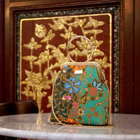 Ring Handle Chain Bag - Pesisir