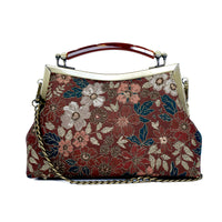 40% OFF - Amber Resin Top Handle Bag