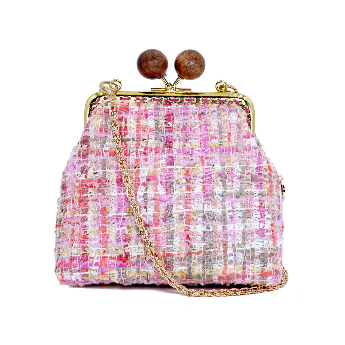 60% OFF - Tweed Sling Bag
