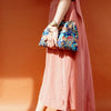 40% OFF - Clasp Sling Bag - Sakura Clouds