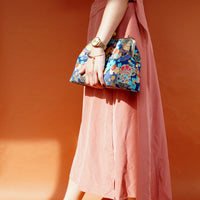 40% OFF - Clasp Sling Bag - Sakura Clouds