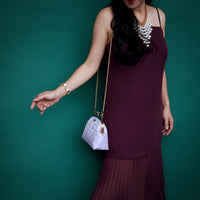 Arc Shape Frame Bag - Labyrinth Dream(PL)