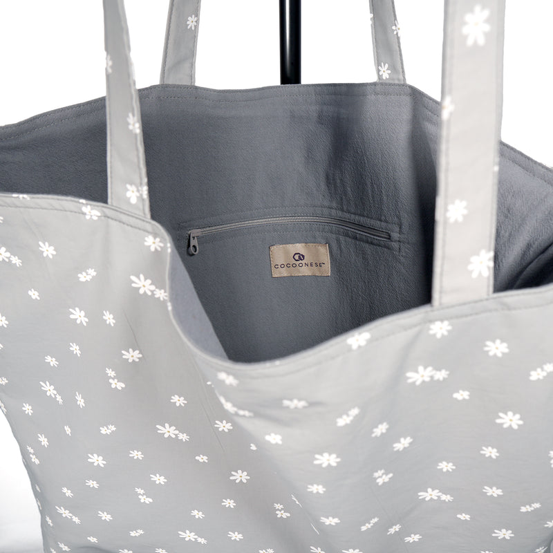 Shopper Tote Bag - Snow Off