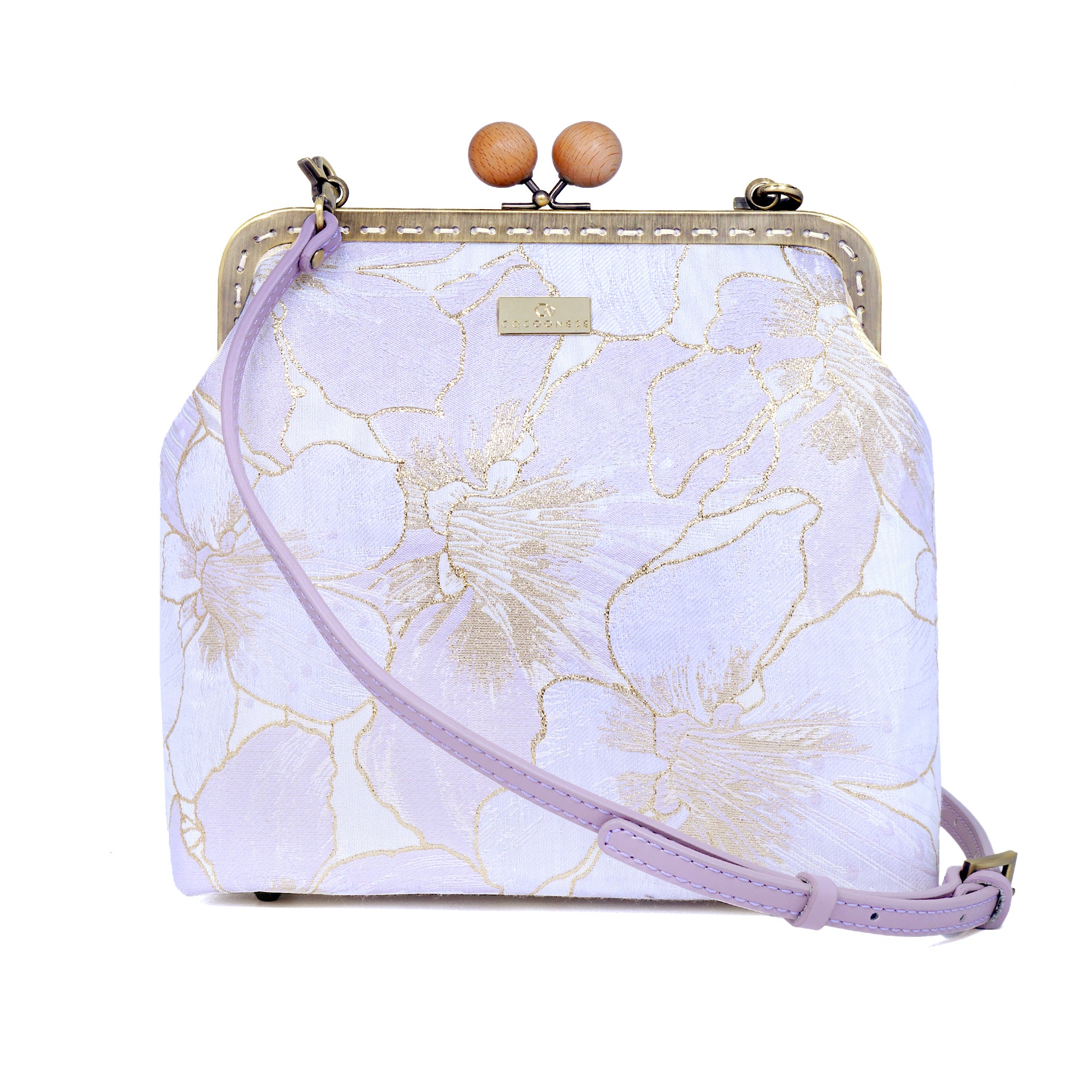Clasp Sling With Wooden Ball - Gold Lily (LV)