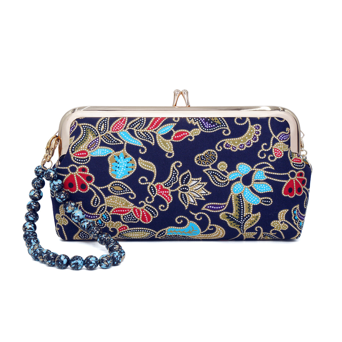 Wristlet Pouch - Airline Batik