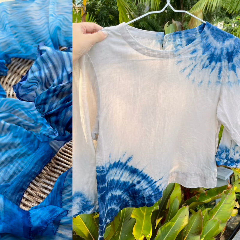 Workshop Program - Indigo natural dye T-shirt renovate