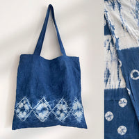 Workshop Program - Natural indigo tie dye tote bag & scarves