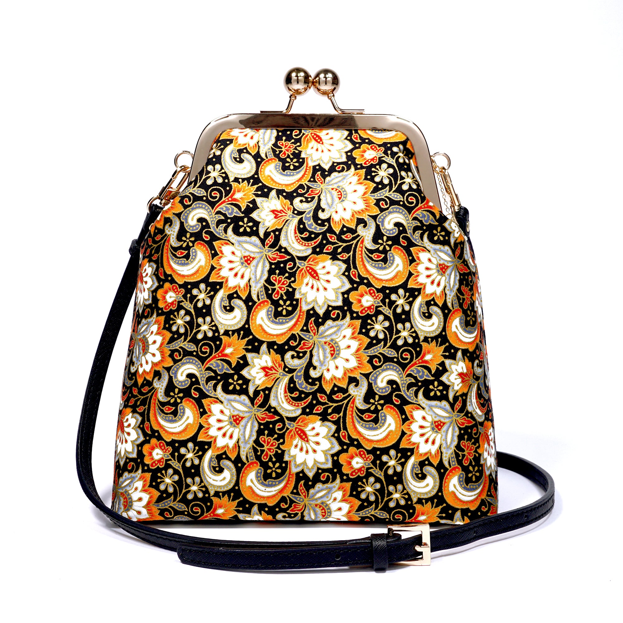 50% OFF - Trapezoid Crossbody Bag - Golden Time