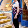Zipper Top Tote Bag - Fall