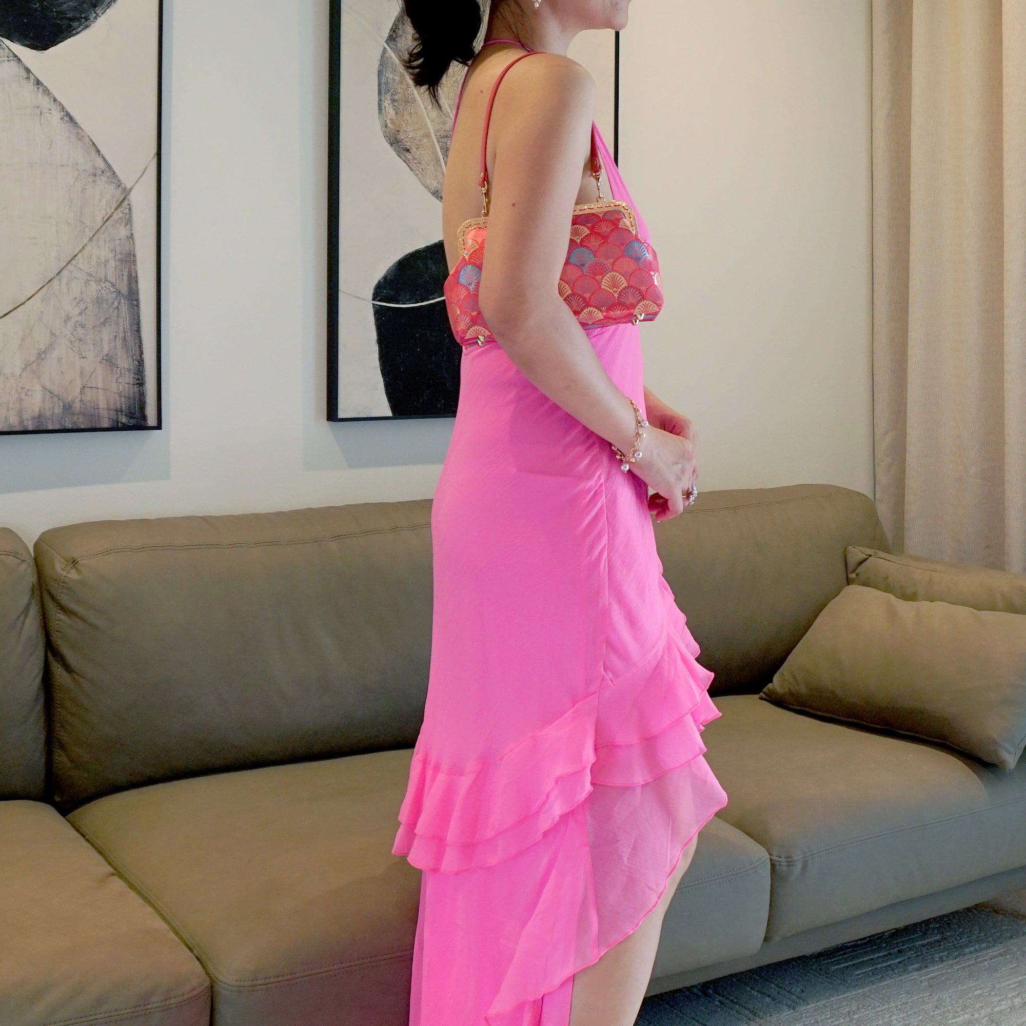 Underarm Bag - Twilight(Hot Pink)