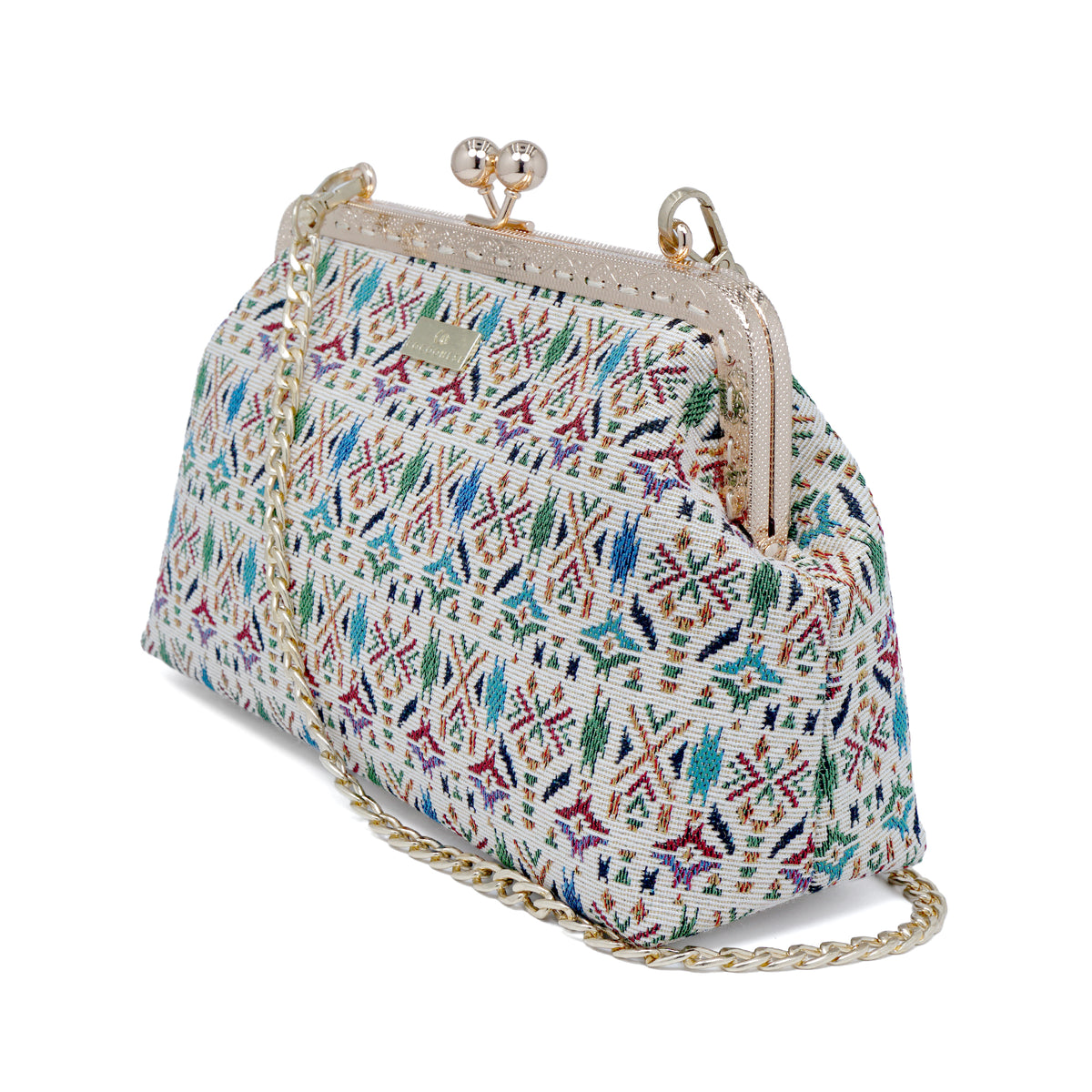 Underarm Bag - Loomed Echoes
