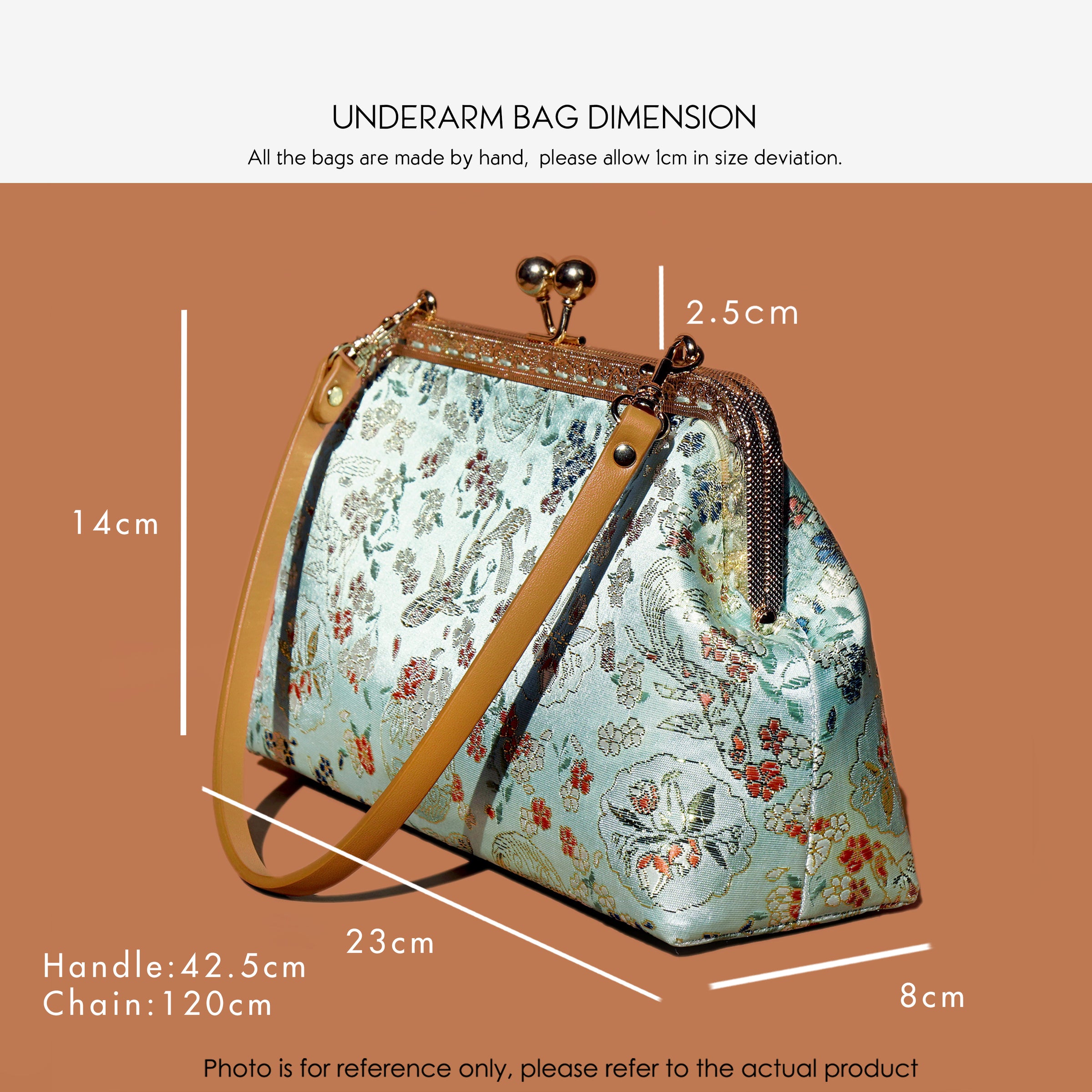 Underarm Bag - Map