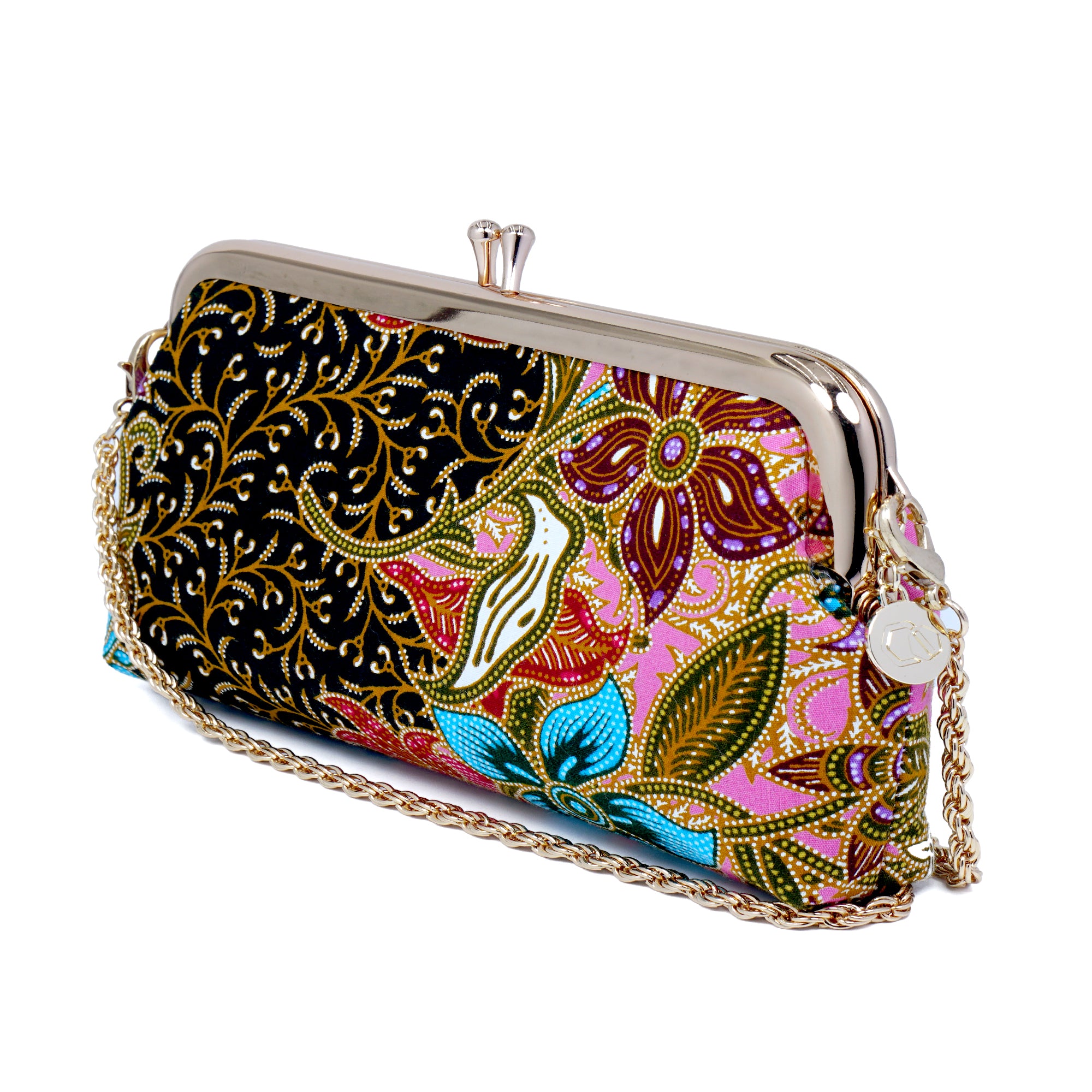 Wristlet Pouch - Pink Trumpet