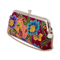 Wristlet Pouch - Tropical Midnight