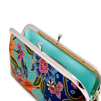 Wristlet Pouch - Tropical Midnight