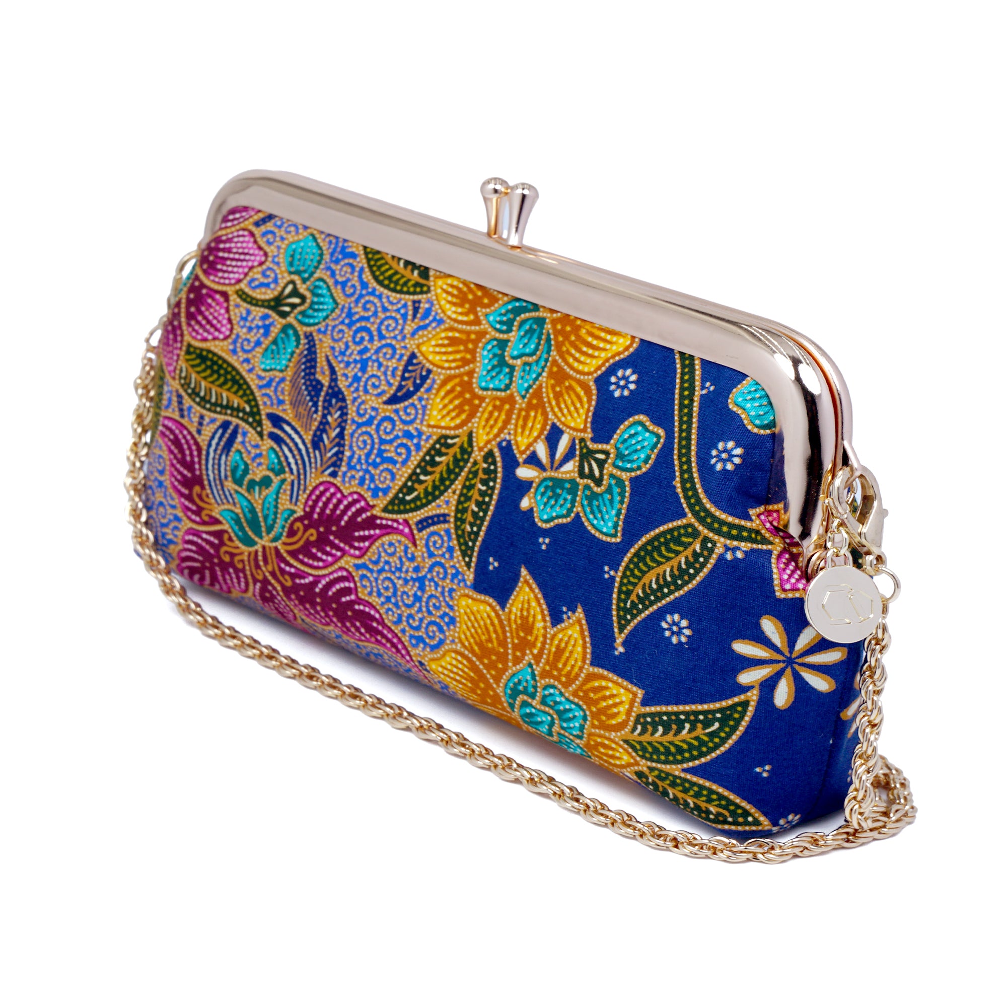 Wristlet Pouch - Tropical Midnight