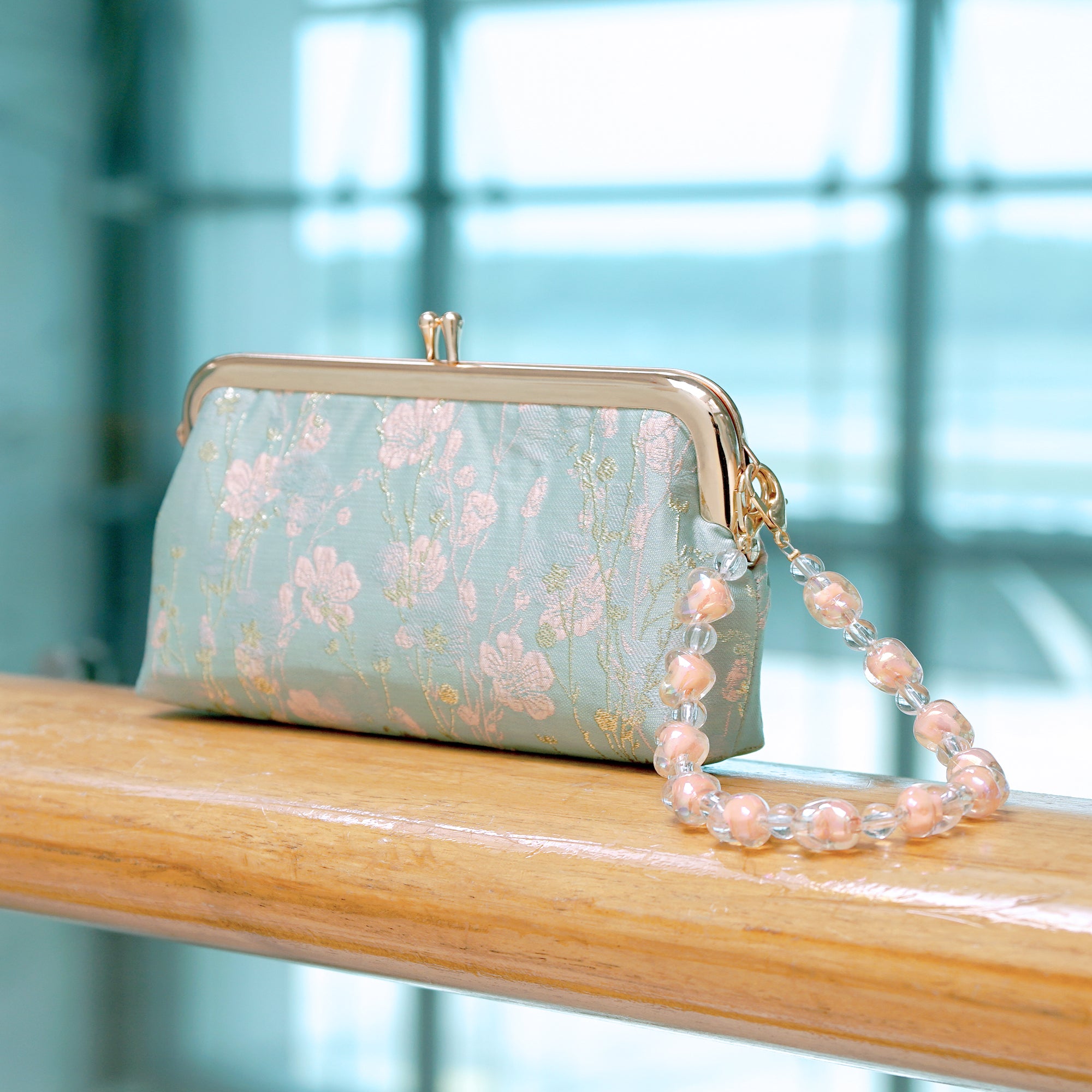Wristlet Pouch - Morning Mist