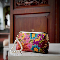Wristlet Pouch - Tropical Midnight(PK)